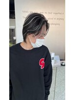 メンズサロン キング 心斎橋店(Men’s salon K!ng) ホワイトメッシュ/ツイスト/ツイスパ/パーマ/メンズ/眉毛/心斎橋
