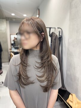 ビューティーガレージ カワゴエ(Beauty Garage Kawagoe) 【森田限定】バタフライレイヤー×コントラストハイライト