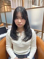 ジーナ 福岡天神(Zina) 韓国風/顔周りカット/レイヤーカット