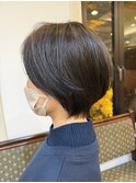 縮毛矯正ショート