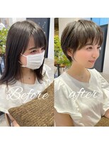 ビュートヨナカ(VIEW TOYONAKA)&nbsp;【３０代４０代５０代】マッシュショート/豊中/小顔/顔周り