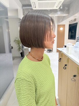 ロミー 本厚木(ROMMY.) レイヤーボブダークアッシュ◎本厚木