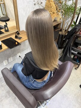 シールドヘアー 沖縄 新都心(C'LD Hair) 那覇美容室/おもろまち美容室/ブリーチ/ミルクティー/カラー