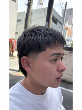 ラッドクルー バーバー ショップ(RADCREW BARBER SHOP) マレットテーパーフェード