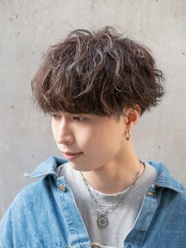 メンズ ソース 枚方(MEN'S SOURCE) 【SOURCE】ナチュラルマッシュショート