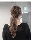 ゆるふわポニーテール