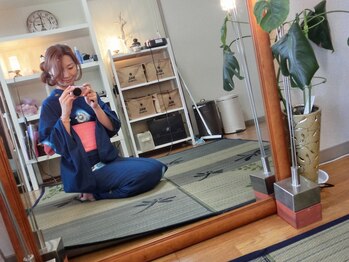 ヘアサロン 美髪(mikami)の写真/お着物でいつもと違う自分に♪