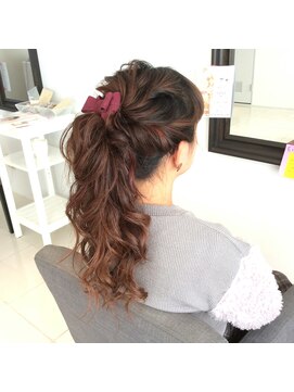 フェリーチェ(Felice) 花嫁ポニーテール 結婚式 パーティー 二次会 ブライダル