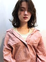 ヘアサロンエム 川越(HAIR SALON M)&nbsp;クセ毛風ミディアム×レイヤー