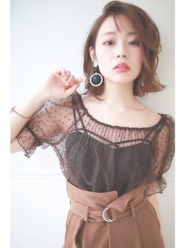 ラフィス ヘアー ヴォーグ 天王寺あべの店(La fith hair vogue) 【La fith】 トレンド☆モード切りっぱなしボブ