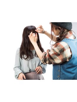 女性同士だからこそ髪の悩みを相談しやすく安心♪髪を労わる女性スタイリストが貴女の"美しい"をサポート♪