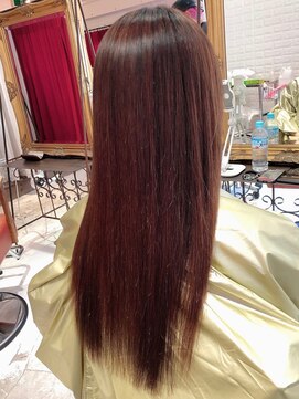 大嶋直樹の美容室 表参道 高難易度縮毛矯正=手で乾かしただけです。本当です。