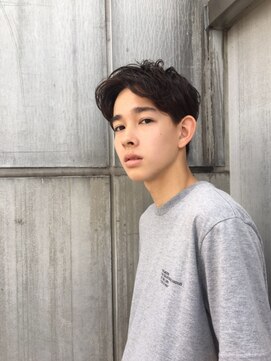 アリスバイアフロート 自由が丘(ALICe by AFLOAT) アフロート菅原】セミウェットニュアンスマッシュセンターパート