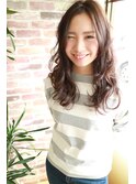 ロング×ミルクデジタルパーマ【パーソナル診断美容室】