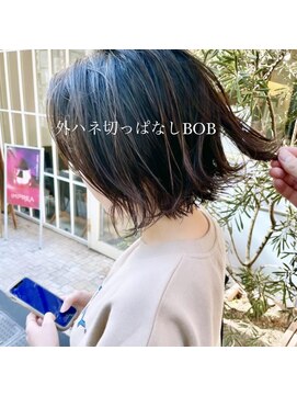 ネオリーブアイム 横浜西口店(Neolive aim) 20代30代40代小顔寄り添いまるみくびれボブ横浜18