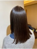髪質改善ストレート