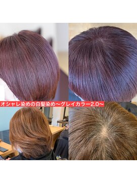 サロン マーニ(salon m ni) グレイカラー2.0/オシャレ染めの白髪染め