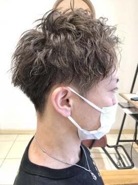 クアトログランシュ ひたちなか店(QUATRO×GranCieux) ★メンズランダムパーマ★