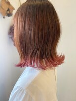 リジェールビューティガーデン(REJOUIR BEAUTY GARDEN)&nbsp;裾カラー×ボブ