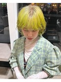 ルーツカラー　ライムイエロー
