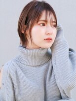 ルアン 上通り(ruen) 大人かわいいシースルーボブ