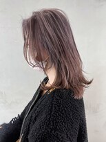 アルバム 渋谷パルコ(ALBUM)&nbsp;レイヤーグレージュ_グレージュカラーボブウルフ_ba368183