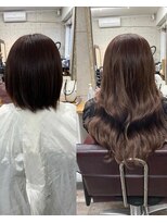 ルフレ 新宿本店2nd(Reflet)&nbsp;お客様カタログ＃新宿髪質改善ブリーチハイトーンエクステ韓国