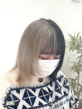 マール(MAAR) two-tone color / W bang