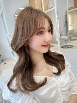 アフロートリノ(AFLOAT Leino) お色気くびれヘア　韓国ヘア　似合わせカット　フェイスレイヤー