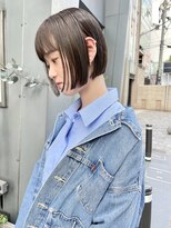 ヌード(NUDE) NUDE 10代 20代 30代 40代 前下がりボブ タイトストレート