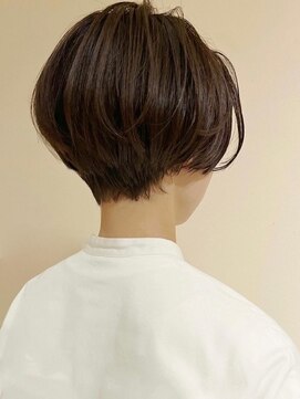 トップヘアー アヴェニュー 刈谷(TOPHAIR Avenue) 王道ショートボブスタイル/メンズライク/アッシュブラック