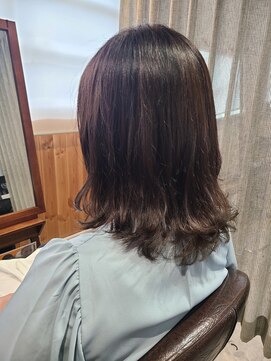 アニュー ヘア アンド ケア(a New hair&care) 艶感★ワイドバング】韓国ヘアくびれ大人可愛いカール小顔