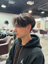 スティーロ 渋谷(Steelo)&nbsp;Steelo  ニュアンスパーマ×シアグレージュ