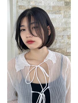 レミエ ダイカンヤマ(lemiie) 内巻きワンカール☆ボブ