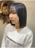 【JILI.TA 京都】20代30代40代韓国風切りっぱなしボブ