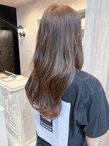 キャアリー(Caary)&nbsp;福山人気caary韓国風こっくりショコラブラウン艶髪ブリーチなし