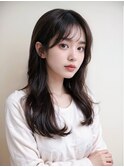 小顔◎軽めロングレイヤー【TELAHAIR土気あすみが丘】