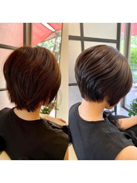 アール 神戸三田けやき台店(Ar) グレージュ×ショート