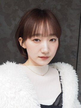 ローネス ギンザ(LONESS ginza) ワイドバング/ショート/ショートボブ/耳かけボブ/小顔カット