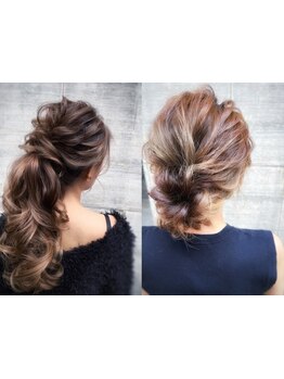 【三宮徒歩３分】《ヘアセット￥1700～》平日早朝６時～予約可◎結婚式/成人式にも♪