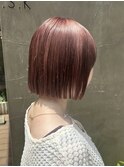 柔らかくて可愛い♪ミルクティーオレンジで春っぽヘア