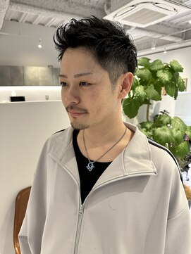 マルフェ 天王寺(marfe) 【marfe】刈り上げショート＿アップバング＿フェザーショート