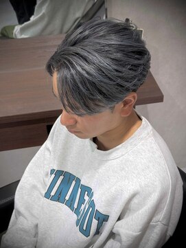 クール 大和八木駅前店(Coeur) 奈良県 橿原 大和八木 ダークシルバーバレイヤージュ