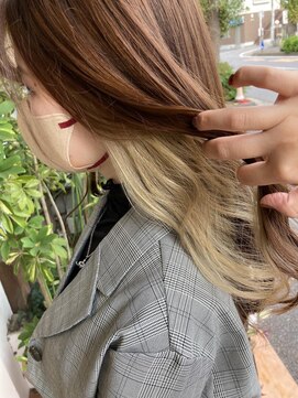エイクス ヘア デザイン×美髪クリニック 千葉(AQs hair design) ＊＊インナーカラー＊＊