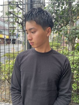 メンズサロン キング 高槻店(Men’s salon K!ng) 波巻きツイストスパイラルパーマ/フェザーパーマ/眉毛/メンズ