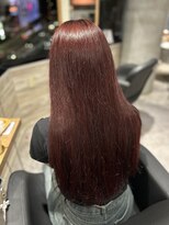 リーオオサカ(Lee Osaka) 髪質改善カラー×チェリーレッド/かれん