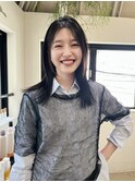 ポイントレイヤーでナチュラルだけど涼しげに