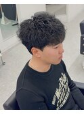 マッシュスパイラルパーマ