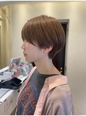 首元スッキリショートヘア/小顔に見える長さ@磯崎