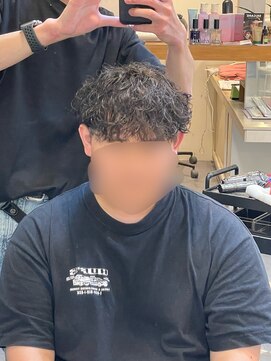 ヘア サークル ジープ 石井店(hair circle geep) メンズフェザーパーマ×シャドウパーマ